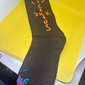 Black Limited edition Travis Scott Cactus Jack Cotton Socks